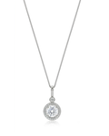 Drizzle Drop Pendant with Box Chain